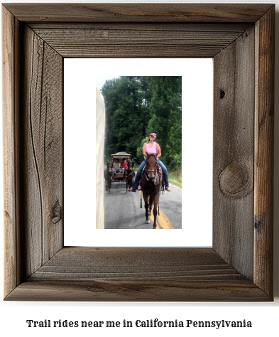 trail rides near me in California, Pennsylvania